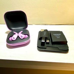 Stone Purple Beats Fit Pro Earbuds EUC